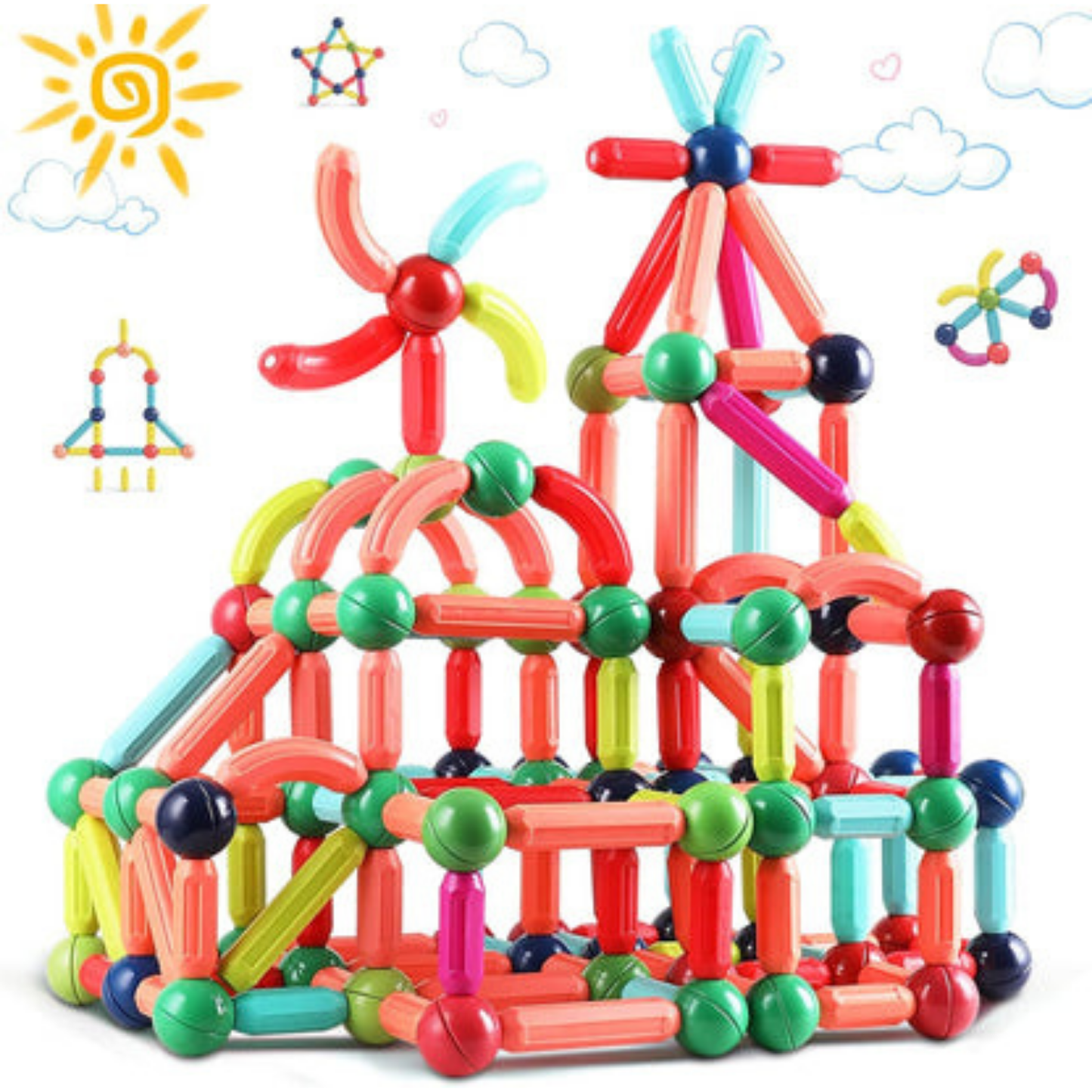 MAGNETIK IQ™ BUILDING STICK SET
