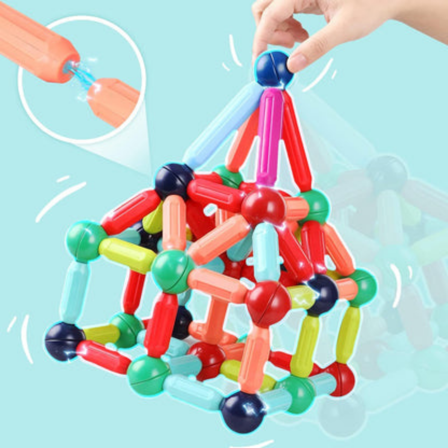 MAGNETIK IQ™ BUILDING STICK SET